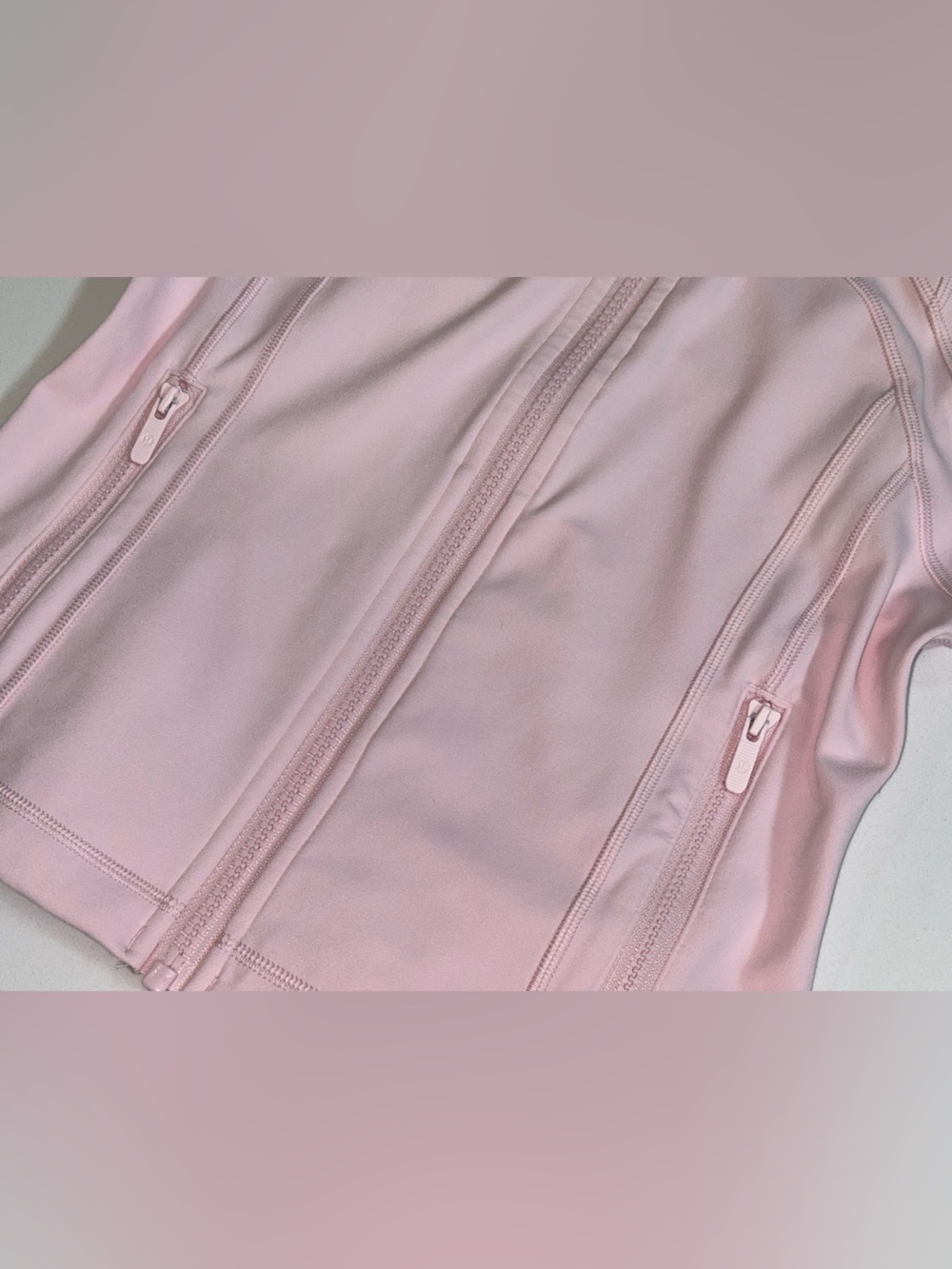 Lululemon cropped define jacket - Strawberry milkshake - Picture 3 of 7